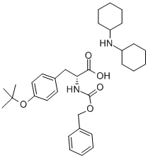 Z-O-tert·butyl-D-tyrosine dicyclohexylamine salt